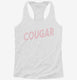 Cougar  Womens Racerback Tank