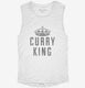Curry King white Womens Muscle Tank