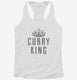 Curry King white Womens Racerback Tank
