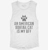 Cute American Bobtail Cat Breed Womens Muscle Tank 6036939d-8302-48ad-99f2-d45d7cfb59b0 666x695.jpg?v=1700737358