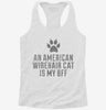 Cute American Wirehair Cat Breed Womens Racerback Tank 2d565754-406d-4705-93c0-51443c952f82 666x695.jpg?v=1700693079