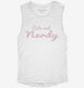 Cute And Nerdy  Womens Muscle Tank