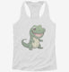 Cute Baby Crocodile  Womens Racerback Tank