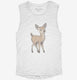 Cute Baby Deer  Womens Muscle Tank