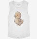 Cute Baby Duckling white Womens Muscle Tank