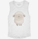 Cute Baby Sheep  Womens Muscle Tank