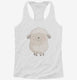 Cute Baby Sheep  Womens Racerback Tank