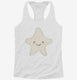 Cute Baby Starfish white Womens Racerback Tank