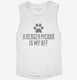 Cute Berger Picard Dog Breed white Womens Muscle Tank