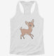 Cute Deer  Womens Racerback Tank