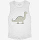 Cute Diplodocus  Womens Muscle Tank