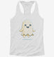 Cute Kawaii Ghost  Womens Racerback Tank