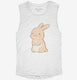 Cute Kawaii Rabbit  Womens Muscle Tank