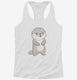 Cute Otter  Womens Racerback Tank