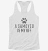 Cute Samoyed Dog Breed Womens Racerback Tank 6ef8fc23-53aa-448f-b092-0c401972a6f3 666x695.jpg?v=1700690609