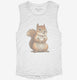 Cute Squirrel  Womens Muscle Tank