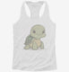 Cute Turtle  Womens Racerback Tank