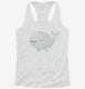 Cute Whale  Womens Racerback Tank