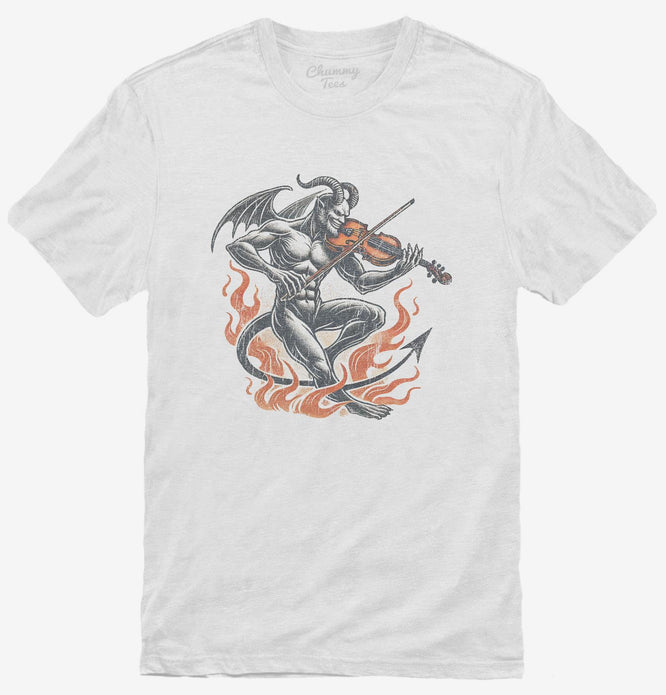 Devil Playing Fiddle T-Shirt