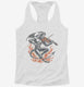 Devil Playing Fiddle  Womens Racerback Tank