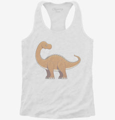 Diplodocus Graphic Womens Racerback Tank