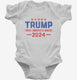 Donald Trump 2024 Take America Back  Infant Bodysuit