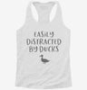 Easily Distracted By Ducks Bird Watcher Womens Racerback Tank B2d45a8a-5e3e-45a7-9ef2-936ed4acb954 