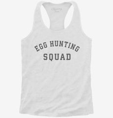 Easter Egg Hunting Squad Womens Racerback Tank