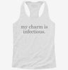 Epidemiologist My Charm Is Infectious Womens Racerback Tank 7e06297d-160e-45c2-a15c-1cf8fec72c2d 666x695.jpg?v=1700688314
