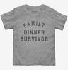 Family Dinner Survivor Toddler