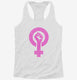 Feminist Symbol  Womens Racerback Tank