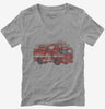 Fire Engine Womens Vneck