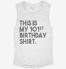 Funny 101st Birthday Gifts - This Is My 101st Birthday Womens Muscle Tank A82925b4-c8b9-4495-be2f-7e2d9b1b3843 666x695.jpg?v=1700731342