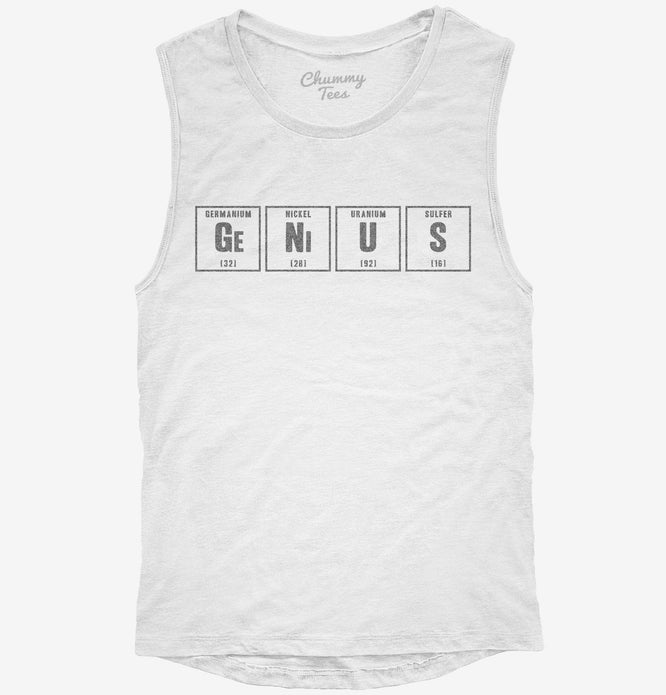 Funny Genius Periodic Table T-Shirt | Official Chummy Tees® T-Shirts