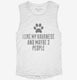 Funny Havanese white Womens Muscle Tank