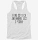 Funny Ostrich white Womens Racerback Tank