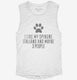 Funny Spinone Italiano white Womens Muscle Tank
