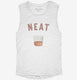 Funny Whiskey Neat  Womens Muscle Tank
