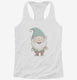 Gnome Graphic  Womens Racerback Tank