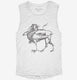 Griffin white Womens Muscle Tank
