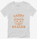 Halloween Candy Dealer  Womens V-Neck Tee