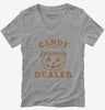 Halloween Candy Dealer Womens Vneck