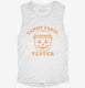 Halloween Candy Taste Tester  Womens Muscle Tank