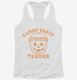 Halloween Candy Taste Tester  Womens Racerback Tank