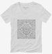 Hamsa  Womens V-Neck Tee