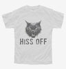 Hiss Off Funny Angry Hissing Aggressive Cat Youth