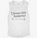 Humerus Medical Nurse Doctor Funny white Womens Muscle Tank