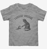 I Choose Violence Funny Cat Toddler