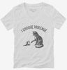 I Choose Violence Funny Cat Womens Vneck Shirt 666x695.jpg?v=1733648247