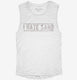 I Hate Sand Military Deployment white Womens Muscle Tank